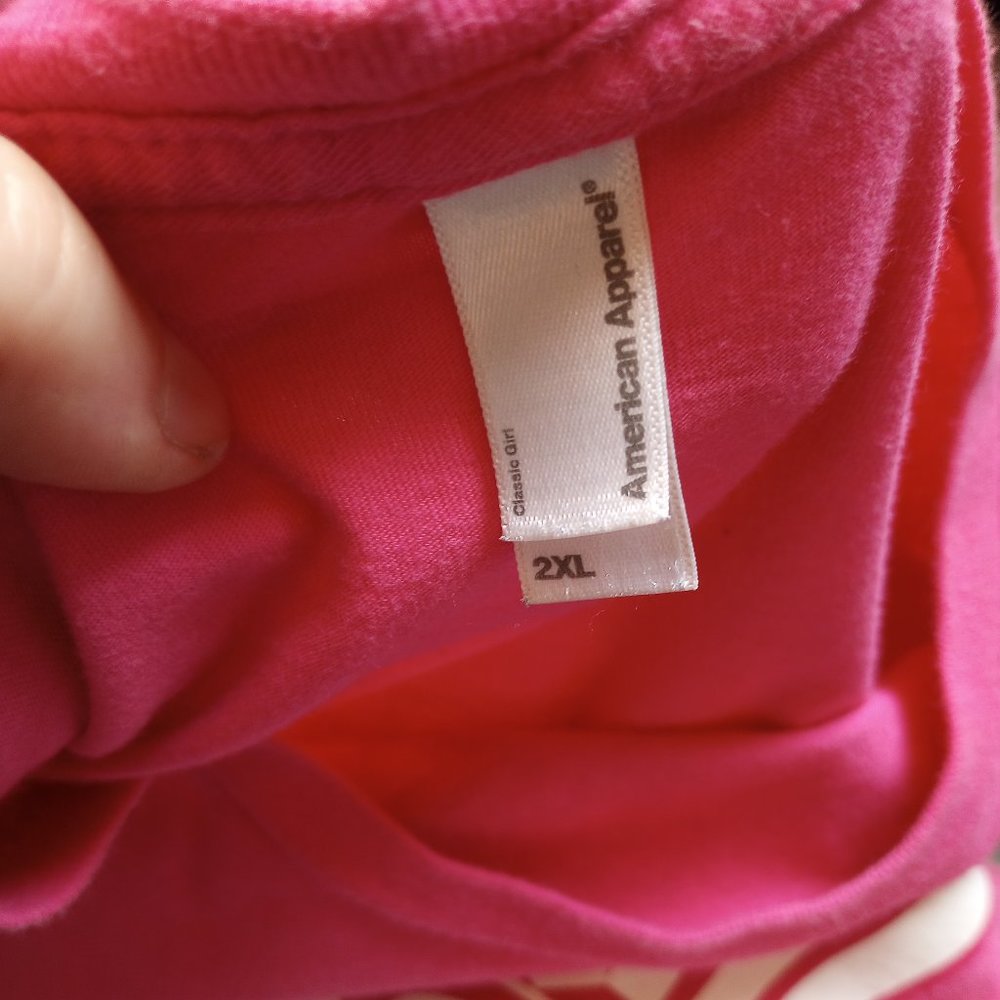 Magical Love Gentleman Hot Pink Fitted Tee 2XL - Picture 6 of 8